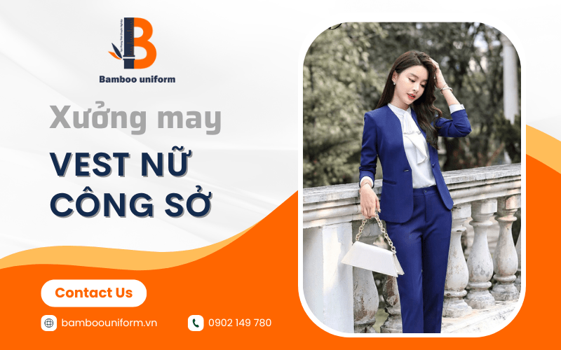 may vest nữ công sở