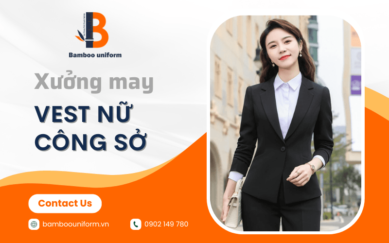 may vest nữ công sở