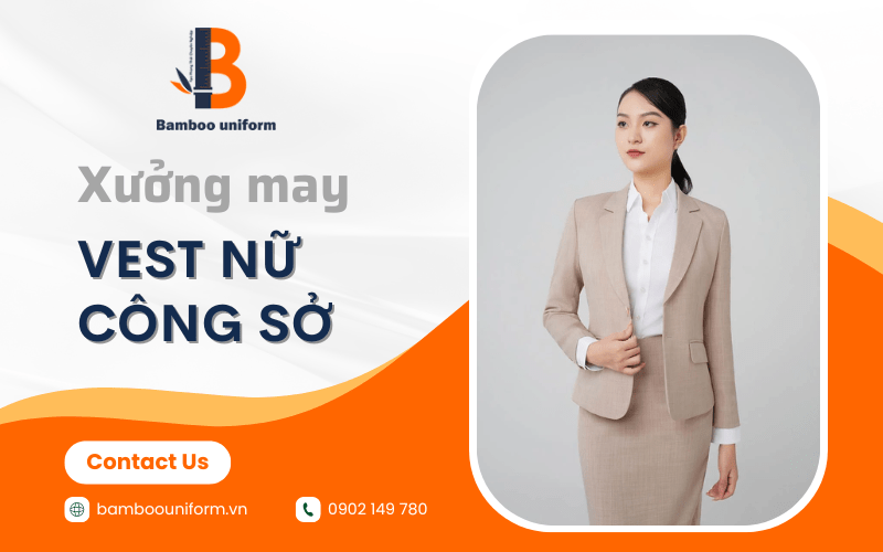 may vest nữ công sở