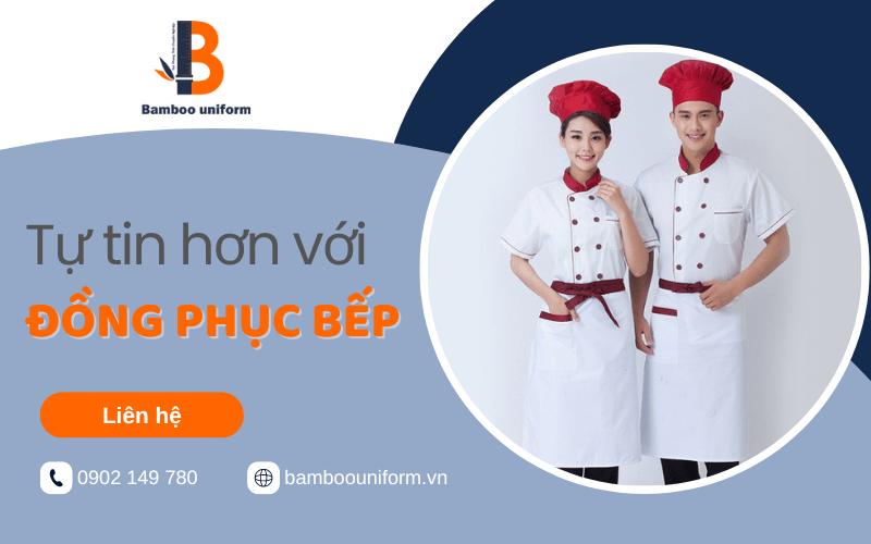 đồng phục bếp đẹp