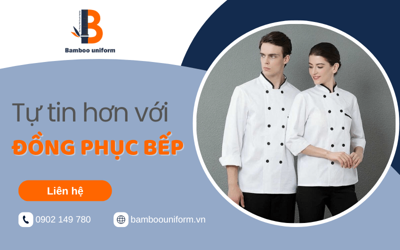đồng phục bếp đẹp