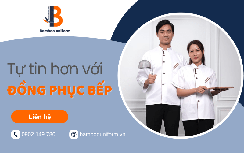 đồng phục bếp đẹp