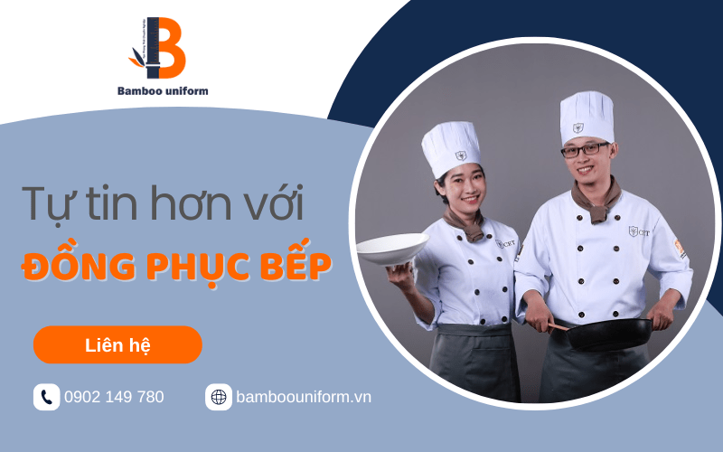 đồng phục bếp đẹp