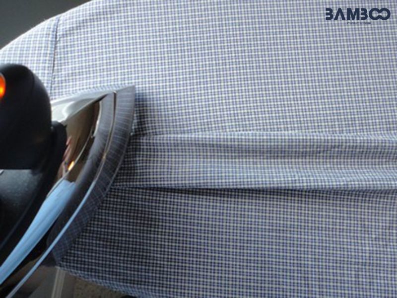 Hướng dẫn ủi áo sơ mi có họa tiết hoặc thêu