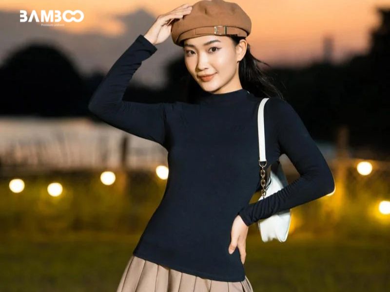 Áo len nữ tay dài luôn thu hút nhờ sự ấm áp, thanh lịch và dễ phối đồ