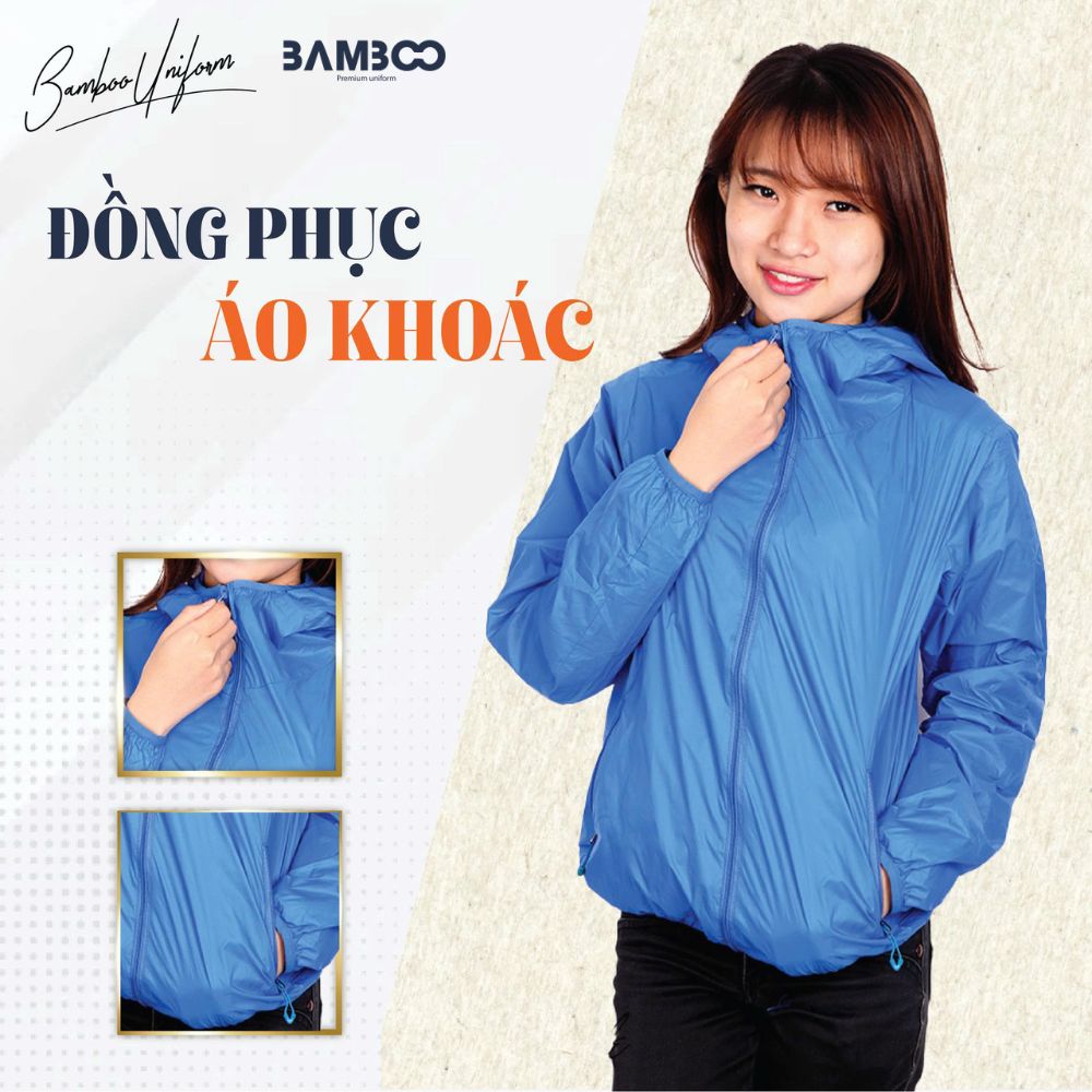 May áo khoác đồng phục theo yêu cầu giúp nâng tầm hình ảnh, bền đẹp, vừa vặn, tối ưu chi phí lâu dài
