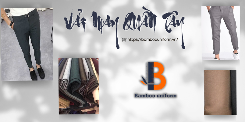 Vai Cachmerie may quan tay