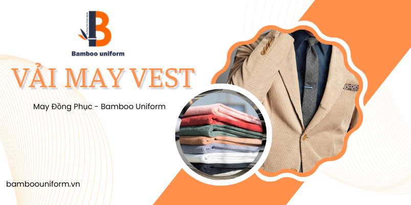 Vai Corduroy may dong phuc ao Vest