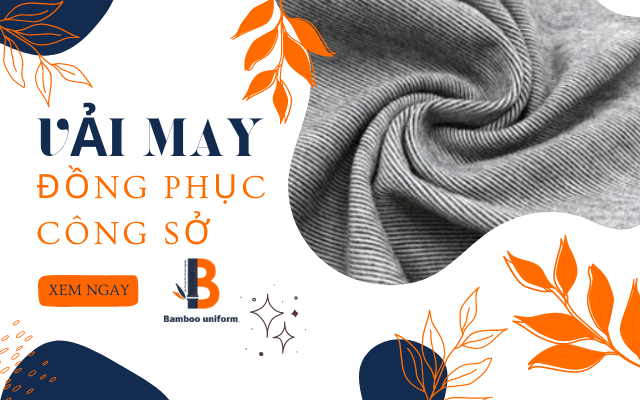 Vai contton may dong phuc cong so