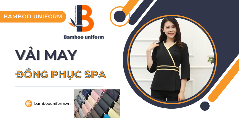 Vai Cotton may dong phuc Spa