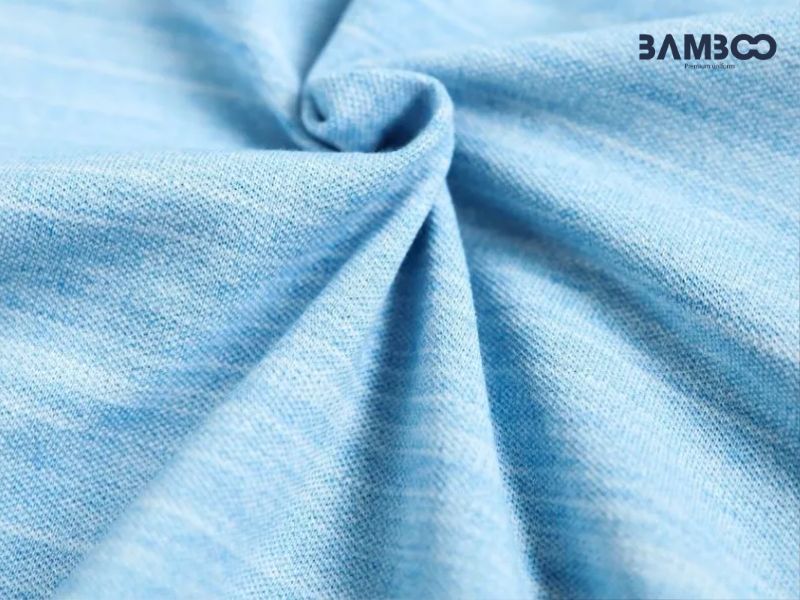Vải cotton 35% Tixi gồm 35% sợi cotton tự nhiên và 65% polyester