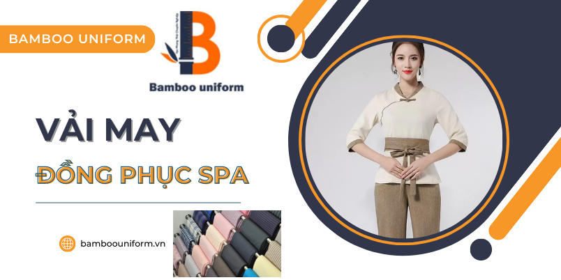 Vai Kate silk may dong phuc Spa