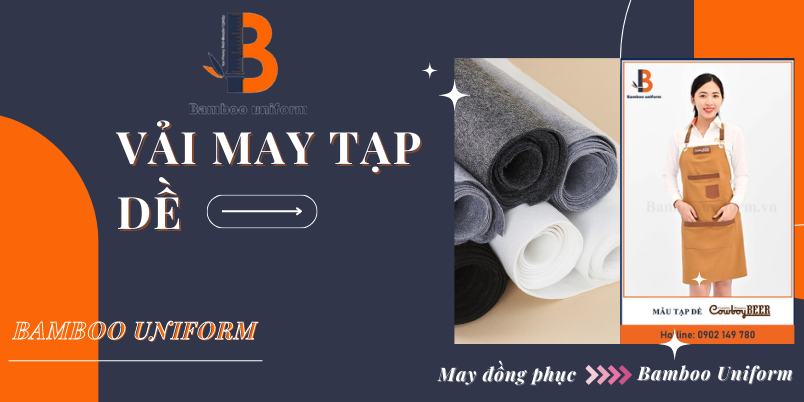 Vải không dệt may tạp dề