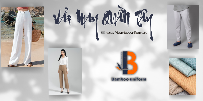 Vai Linen may quan tay