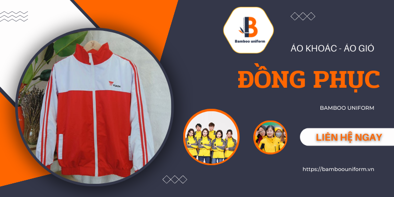 Các loại vải may áo khoác, áo gió đồng phục