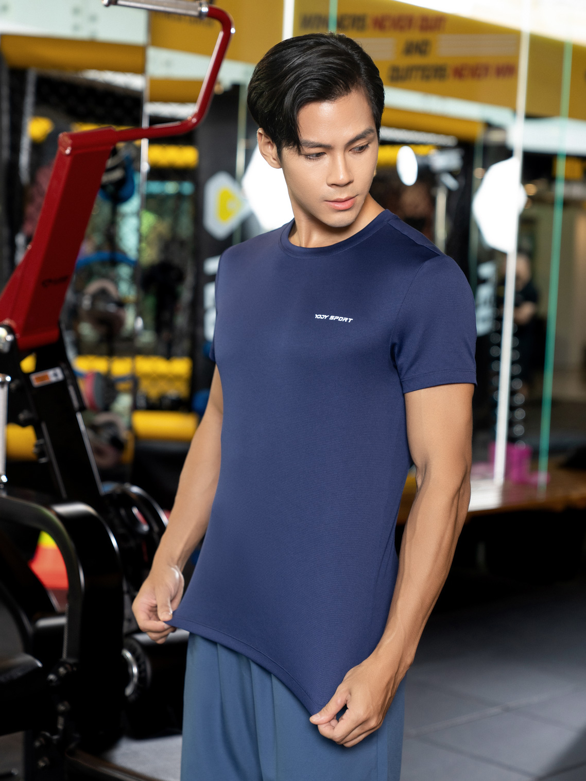 Vải may quần áo thun thể thao nam, nữ