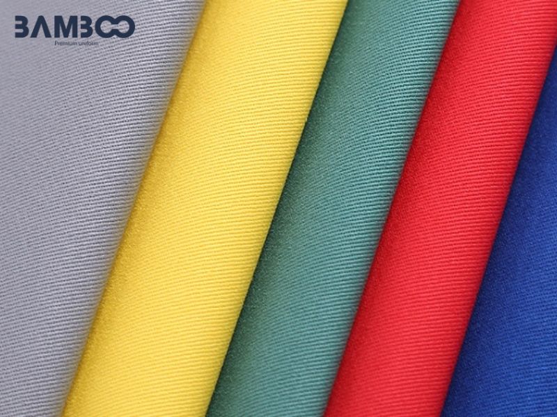 Vải Polyester nhẹ, bền và giữ form tốt