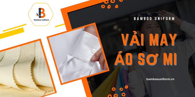 Vai Poplin may ao so mi