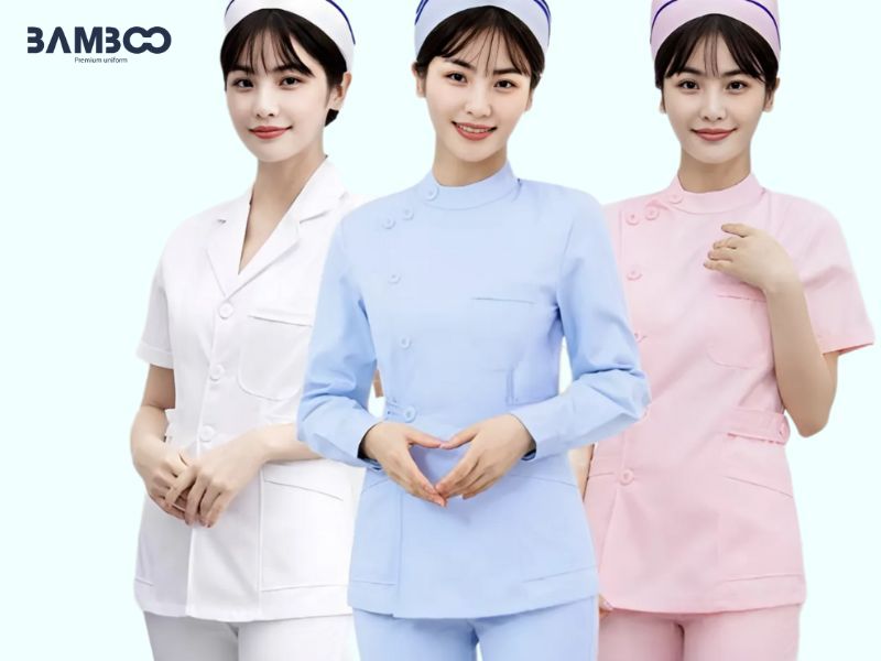 Đồng phục hộ lý bệnh viện là công cụ bảo hộ thiết yếu, được chuẩn hóa nghiêm ngặt theo Thông tư 45/2015/TT-BYT