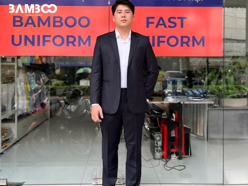 Vest công sở may đo chuẩn, đường cắt tinh tế, tôn dáng