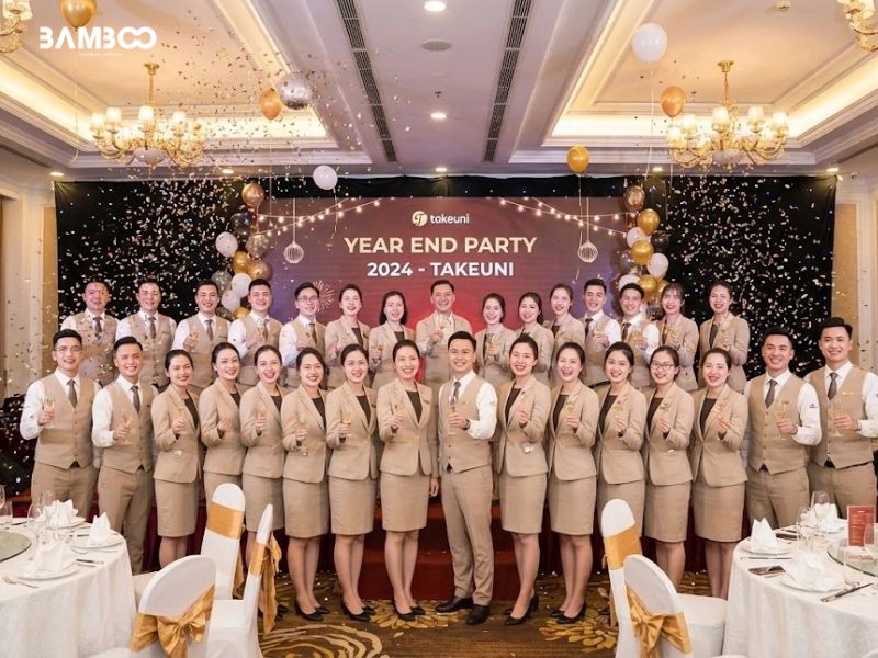 Suit và Vest đồng phục Year End Party