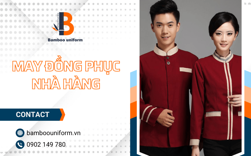 may đồng phục nhà hàng
