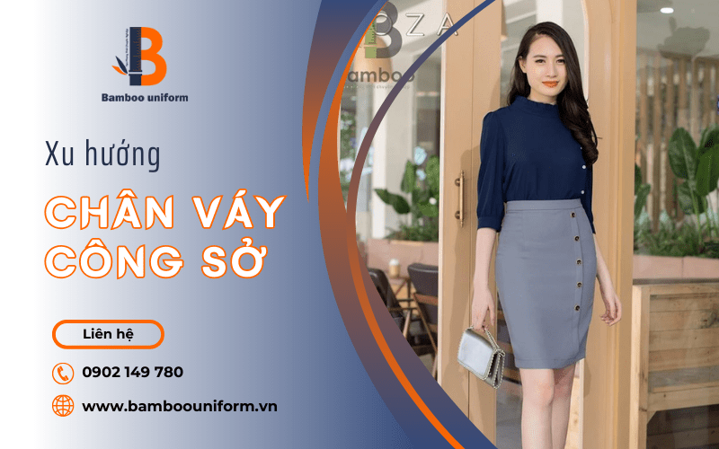 chân váy công sở