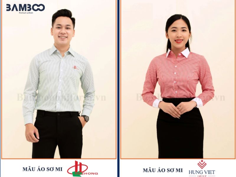 Áo sơ mi kẻ sọc tinh tế và cá tính