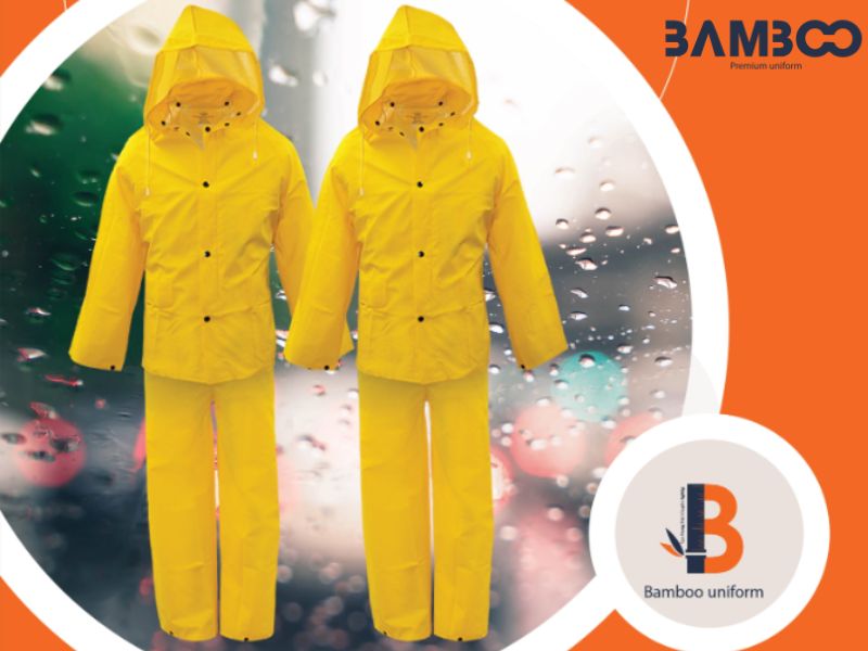 Bamboo Uniform có khả năng cung cấp áo mưa cho các đơn hàng lớn nhỏ