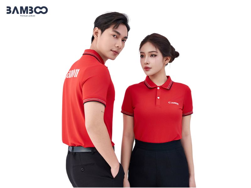 Áo đỏ thể hiện sức mạnh, nổi bật, tạo năng lượng, tăng nhận diện thương hiệu