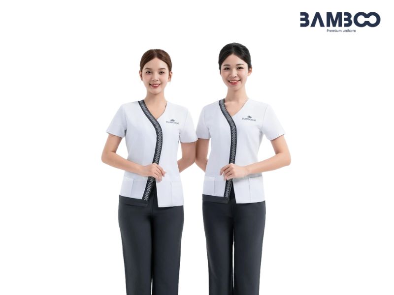 Giá đồng phục spa phụ thuộc vào chất liệu, thiết kế và yêu cầu sử dụng thực tế