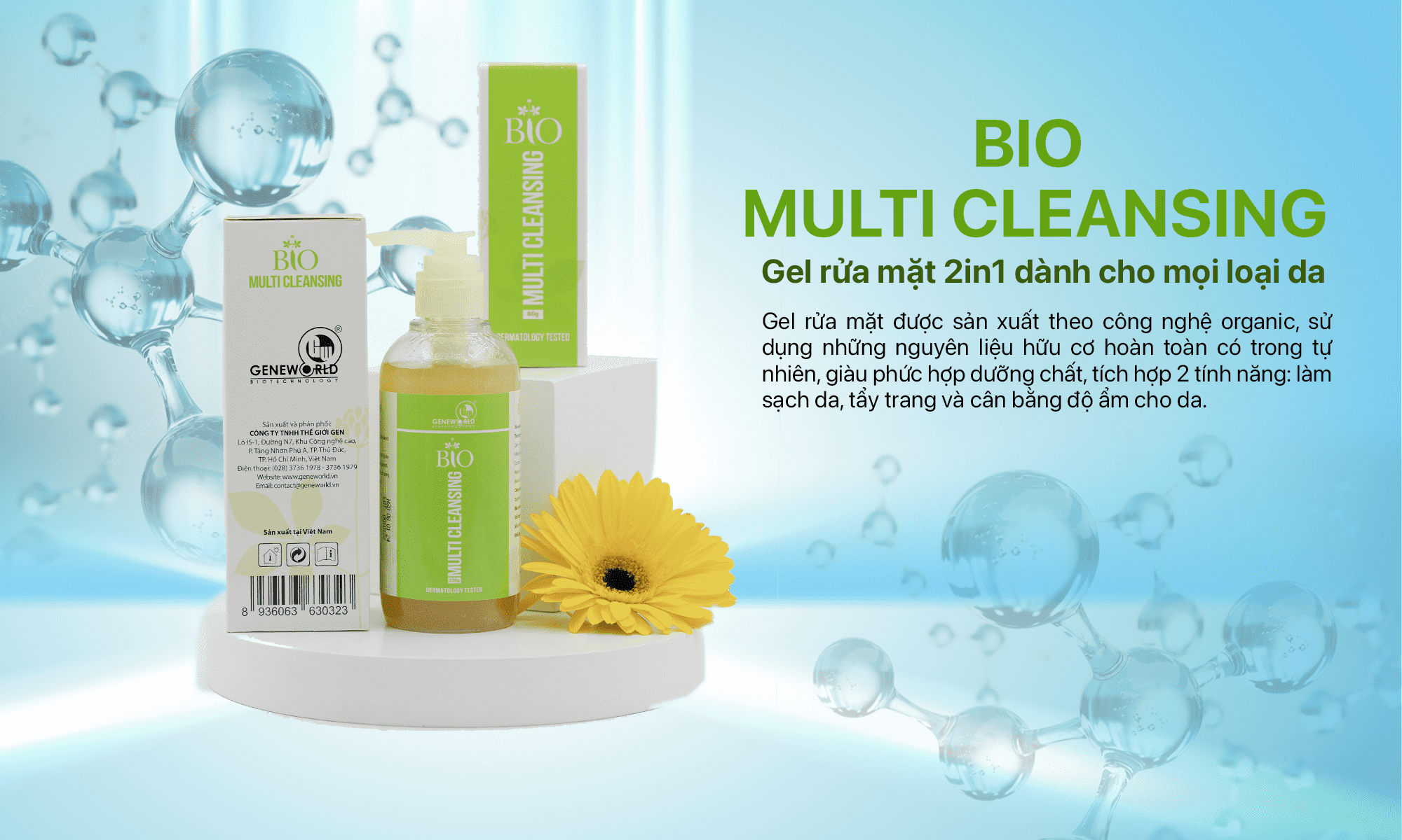 Sữa rửa mặt Bio Multi Cleansing