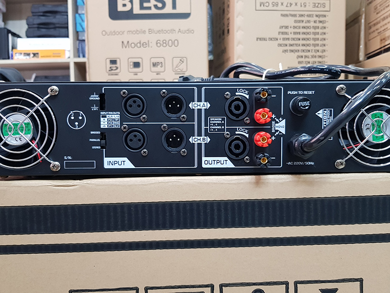 Main công suất BEST BT-3600