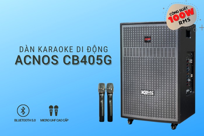 Loa kéo di động Acnos KBeatbox CB405G