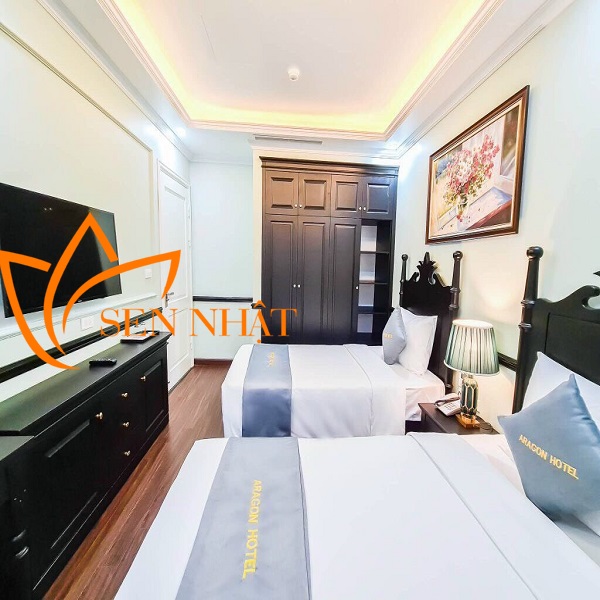 Chăn ga gối khách sạn 18