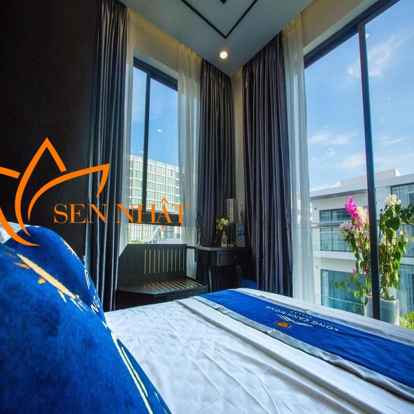 Chăn ga gối khách sạn 11