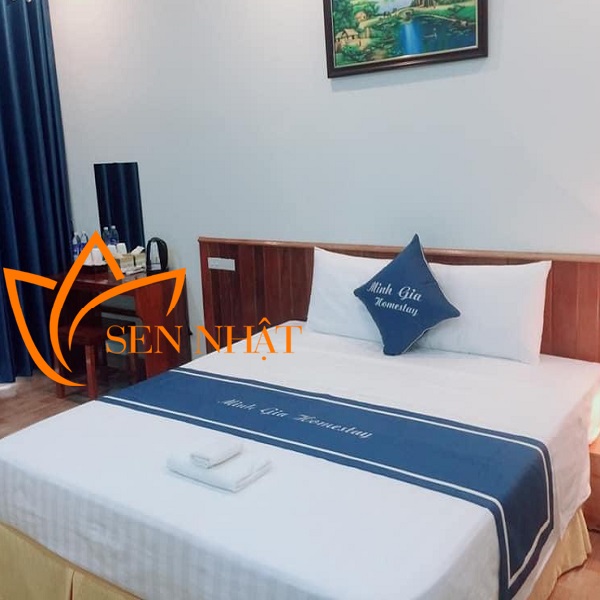 Chăn ga gối khách sạn 11