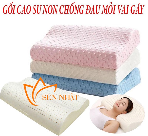 Gối cao su non cao cấp