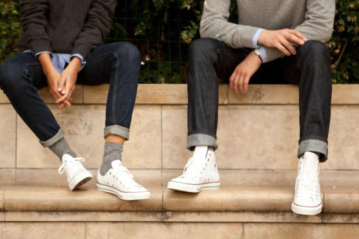 Phối đồ với giày Converse theo từng mùa
