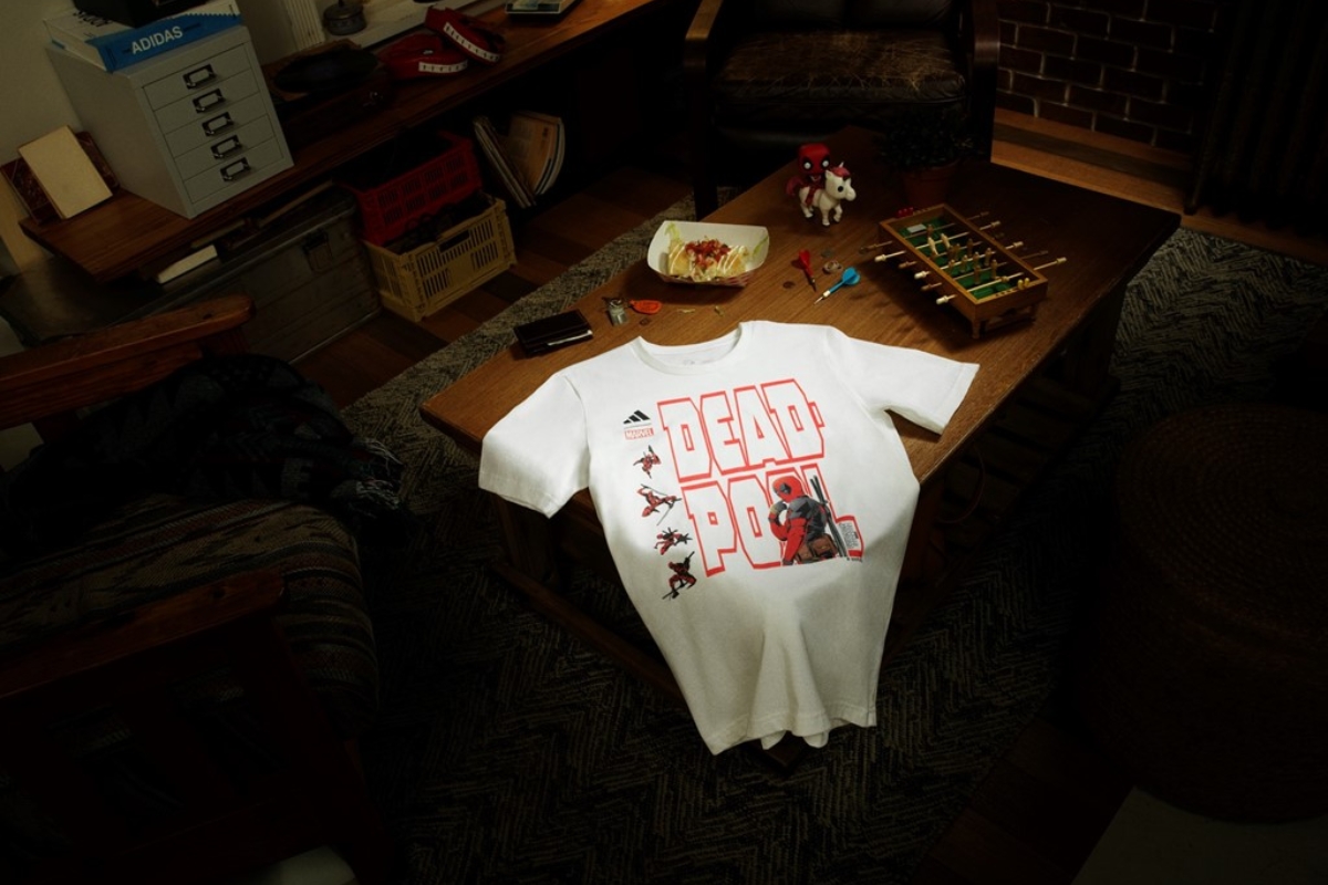 Mẫu áo T-shirt kết hợp giữa adidas x marvel studio