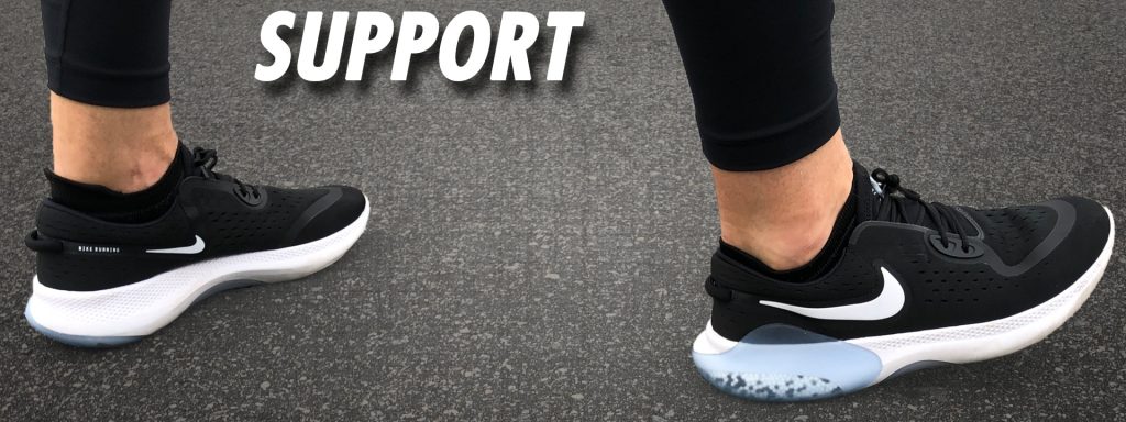 Sự hỗ trợ đến từ cải thiện nhỏ trong đế midsole