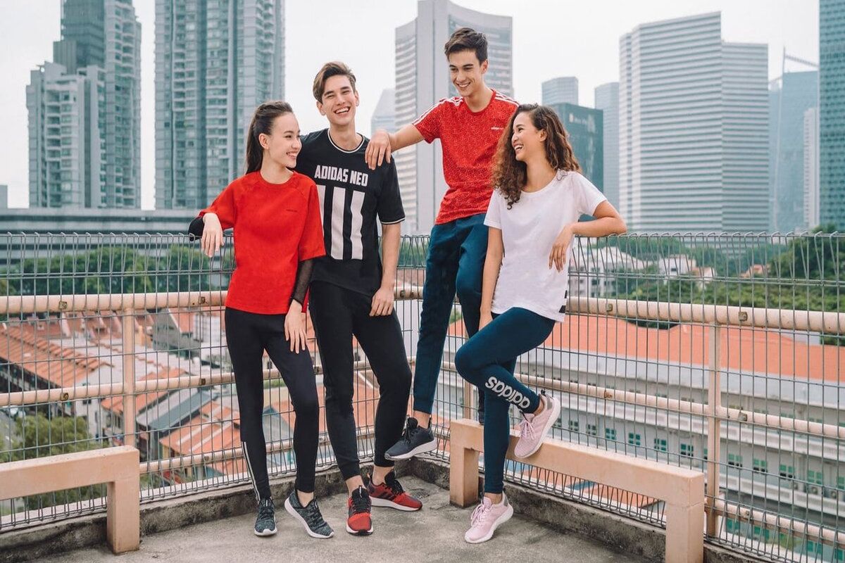 phối đồ trong các hoạt động thể thao