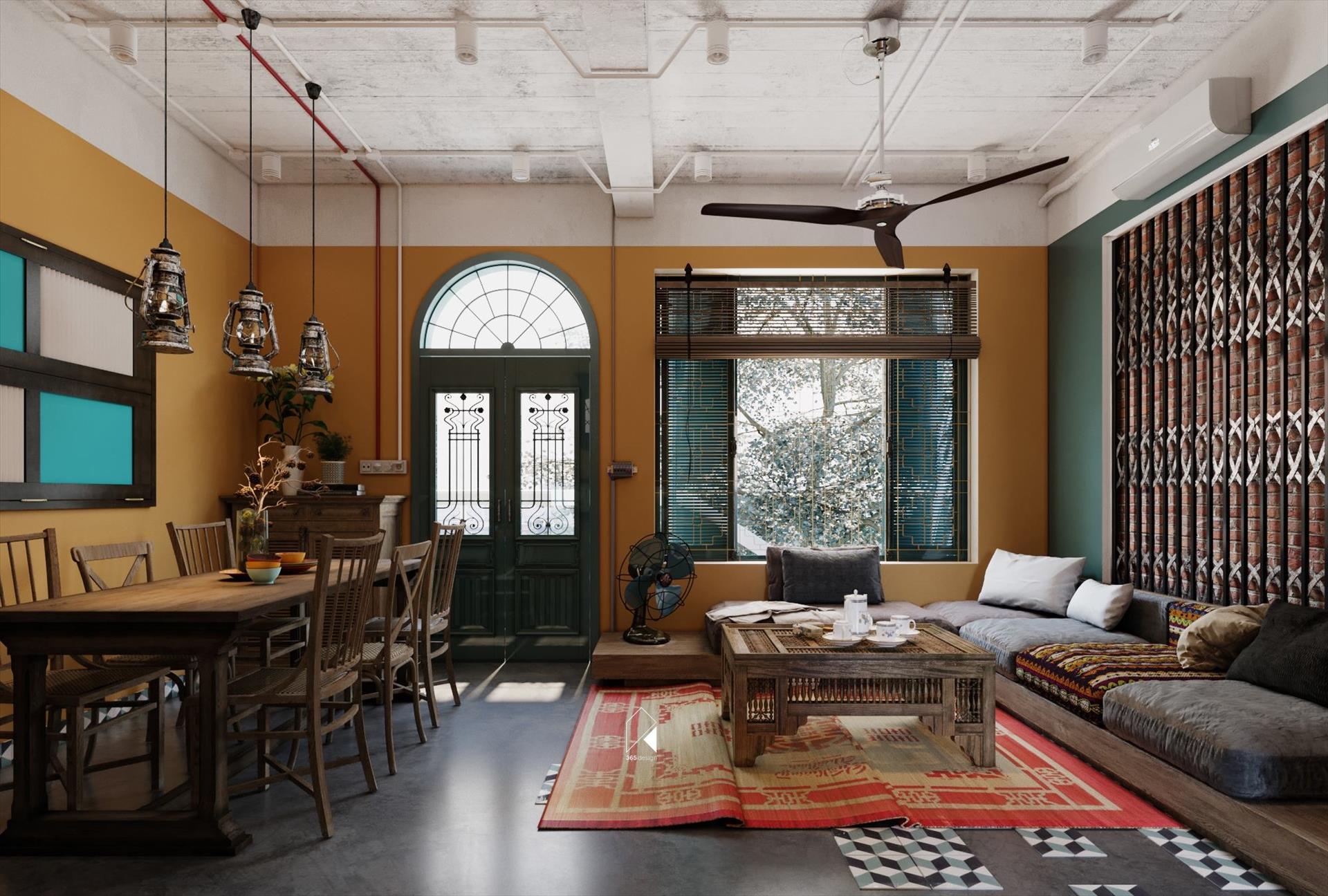 Một Hà Nội cổ kính qua phong cách thiết kế Homestay