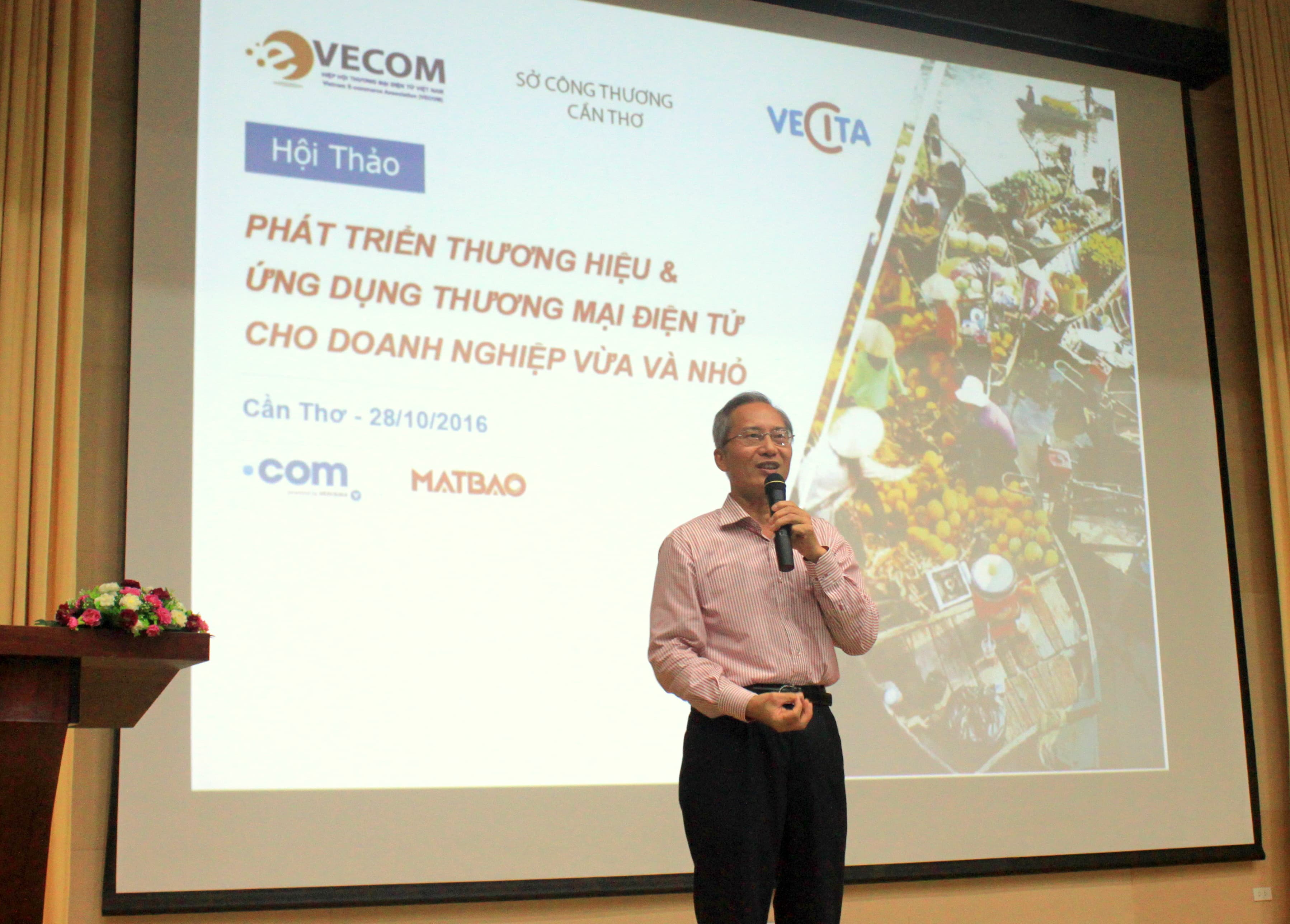 Ông Nguyễn Thanh Hưng – Chủ tịch VECOM dự đoán TMĐT Việt Nam đến năm 2020 đạt 10 tỷ đô la