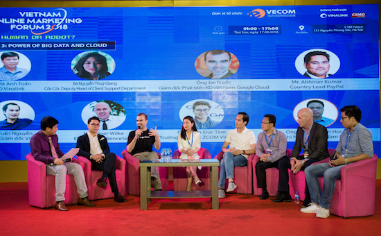 Toạ đàm Phiên 3 (HN): Power of Big Data and Cloud do ông Hà Anh Tuấn, CEO Vinalink điều phối