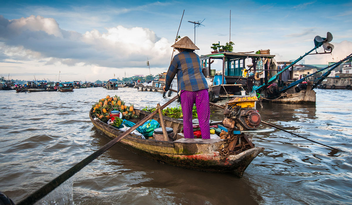 Tour Chợ nổi Cái Răng, thuê tàu chợ nổi cái răng