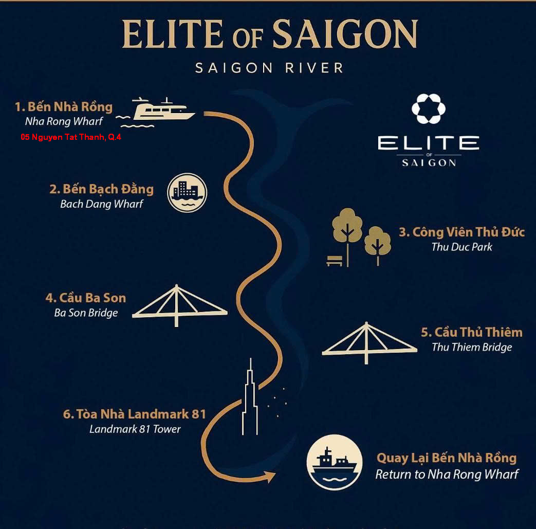 du thuyền Elite of SaiGon