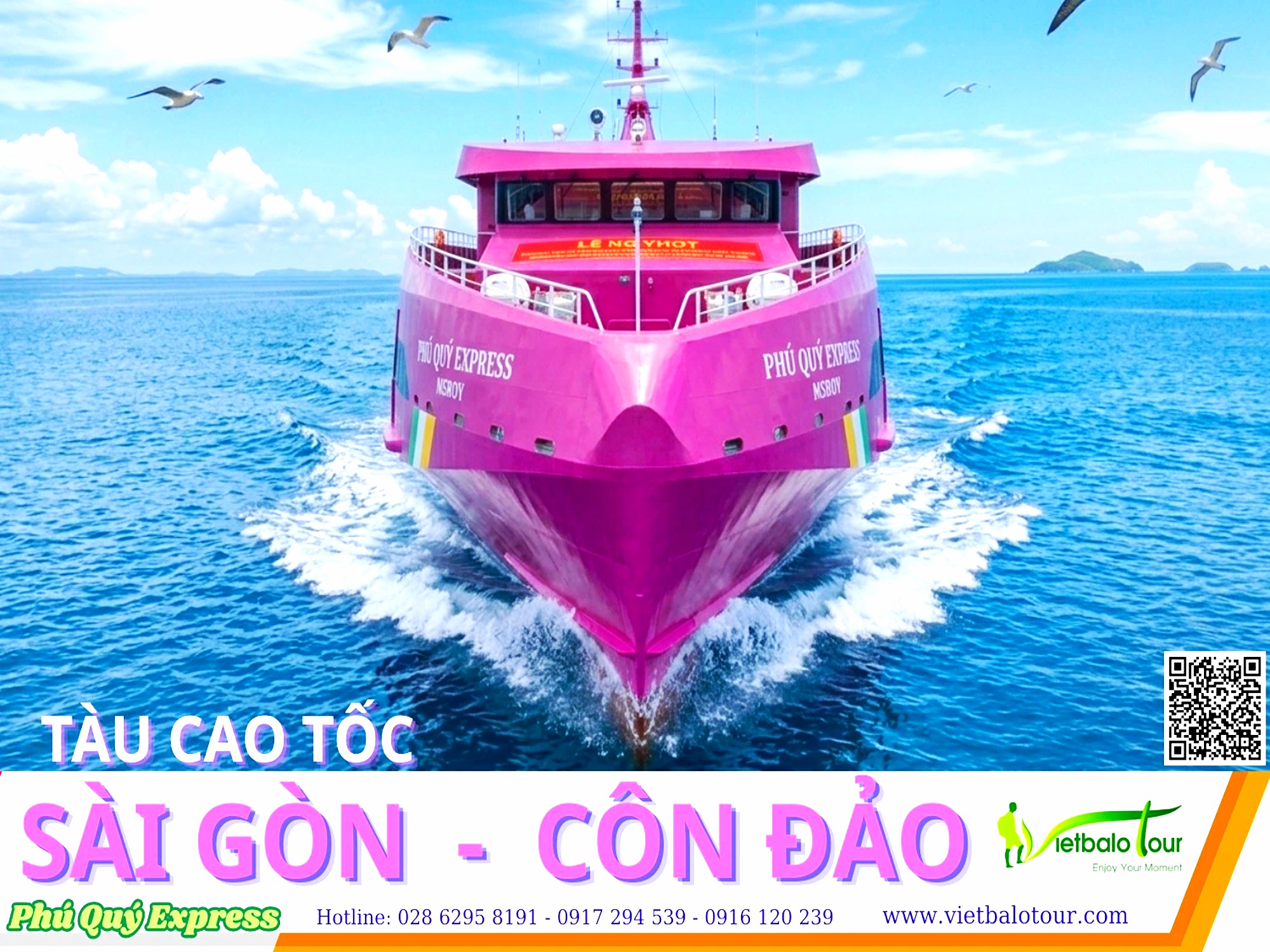Tàu cao tốc Sài Gòn - Côn Đảo