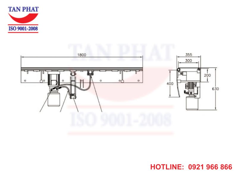 Bản vẽ Mini dock leveler