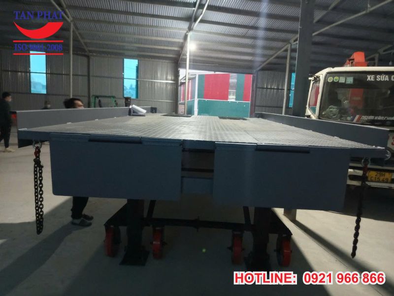 Cầu dẫn với khả năng điều chỉnh độ cao linh hoạt